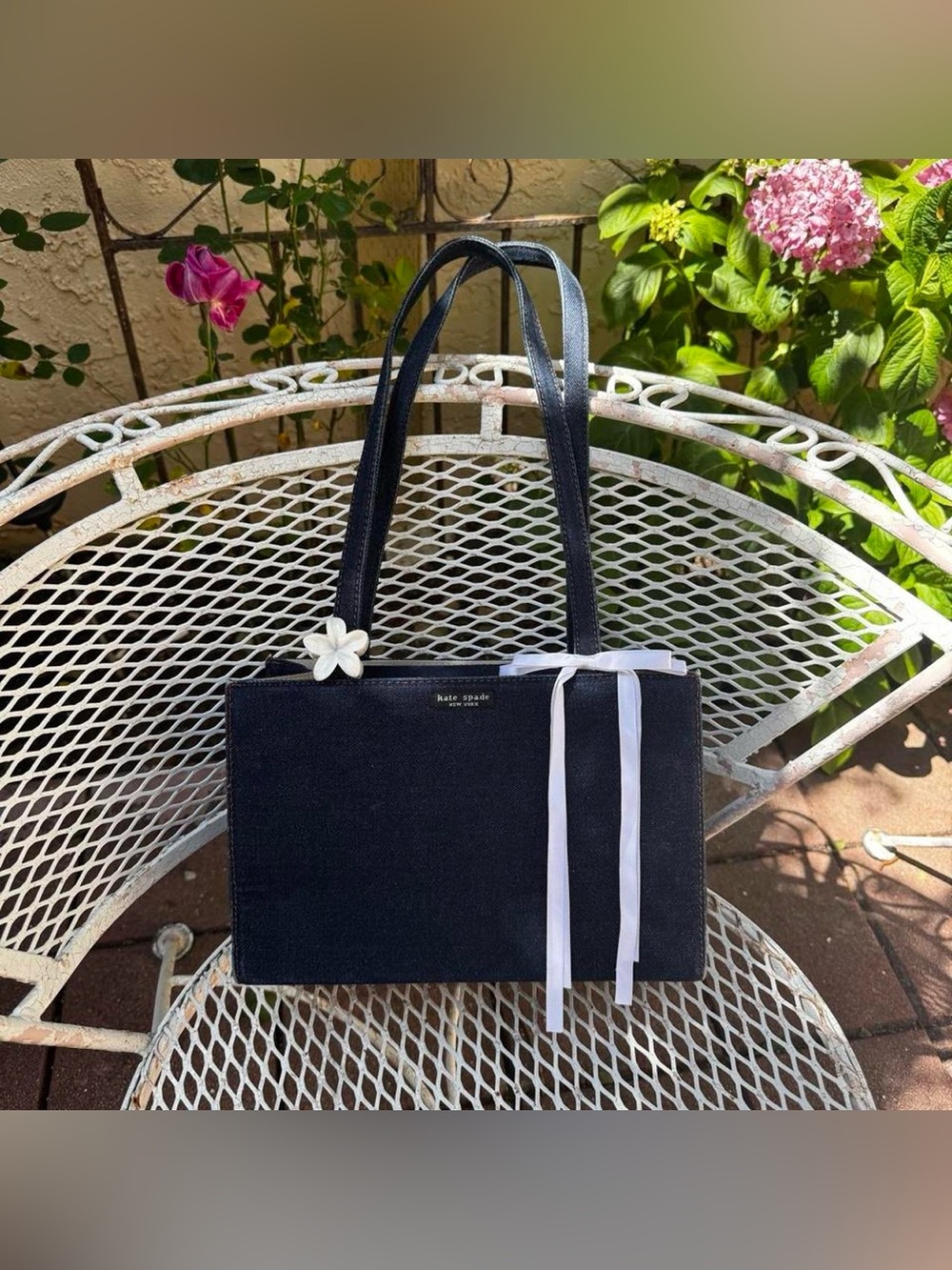 Vintage Kate Spade Denim Tote
